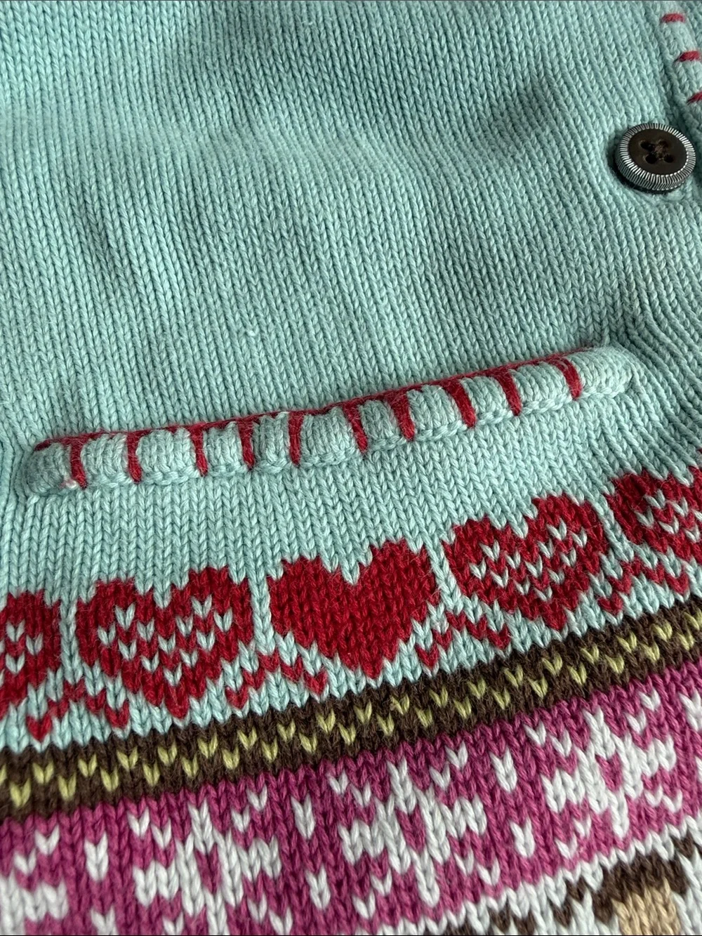 Vintage 2006 Janie and Jack Hooded Cardigan Sweater